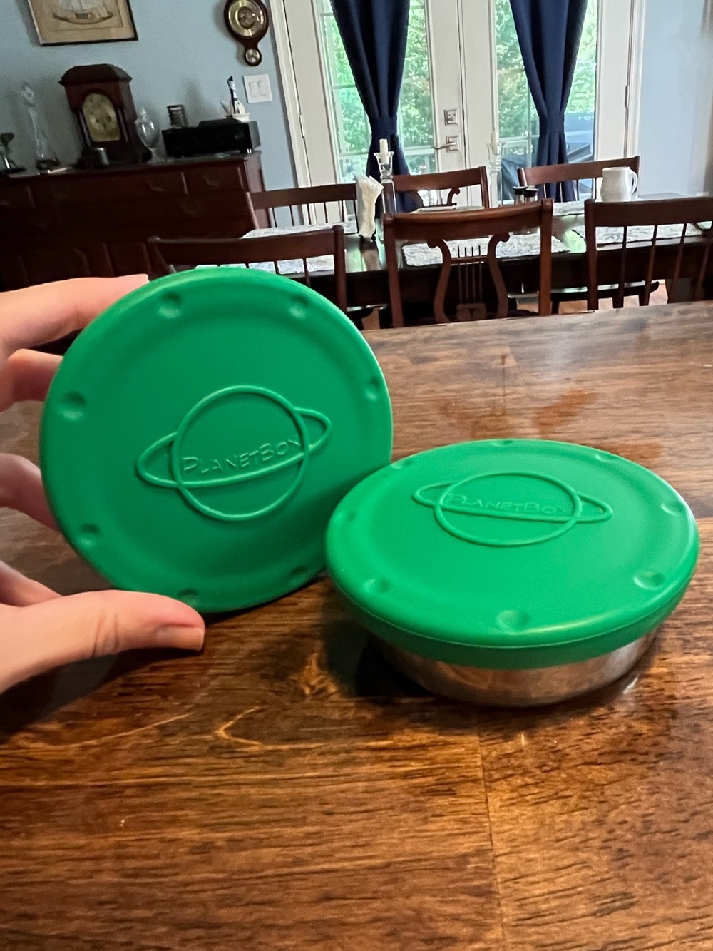 PlanetBox Big Dipper Stainless Steel Food Containers 7oz Each